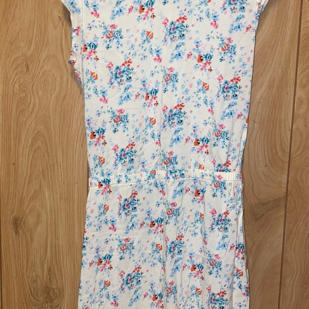 H&M Blue and Pink Sleeveless Sundress